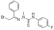 CAS#: 680215-17-2, (2E)-2-(2-Bromo-1-phenylethylidene)-N-(4-fluorophenyl)-1-methylhydrazinecarbothioamide