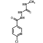CAS#: 680217-45-2, 2-[(6-Chloro-3-pyridinyl)carbonyl]-N-methylhydrazinecarbothioamide