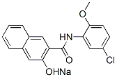 CAS#: 68025-33-2, Sodium N-(5-Chloro-2-Methoxyphenyl)-3-Hydroxynaphthalene-2-Carboxamidate