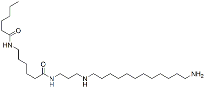 CAS#: 68039-21-4, N-[3-[(12-Aminododecyl)Amino]Propyl]-6-[(1-Oxohexyl)Amino]Hexanamide