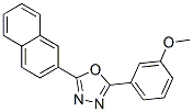 CAS 登录号：68047-40-5， 2-(3-甲氧基苯基)-5-(2-萘基)-1,3,4-恶二唑