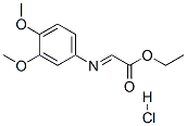 CAS#: 68052-20-0, Ethyl (3,4-Dimethoxyphenyl)Iminoacetate Hydrochloride