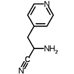 CAS#: 680569-42-0, 2-Amino-3-(4-pyridinyl)propanenitrile