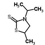 CAS#: 68058-08-2, 3-Isopropyl-5-methyl-1,3-thiazolidine-2-thione