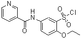 CAS#: 680618-09-1, 2-Ethoxy-5-[(3-pyridinylcarbonyl)amino]benzenesulfonyl chloride