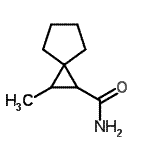 CAS#: 680619-09-4, 2-Methylspiro[2.4]heptane-1-carboxamide
