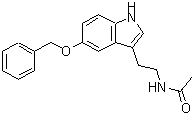 CAS 登录号：68062-88-4， N-{2-[5-(苄氧基)-1H-吲哚-3-基]乙基}乙酰胺