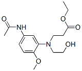 CAS 登录号：68083-29-4， N-[5-(乙酰氨基)-2-甲氧基苯基]-N-(2-羟基乙基)-beta-丙氨酸乙酯