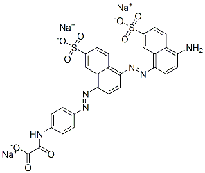CAS#: 68084-14-0, Trisodium [[4-[[4-[(4-Amino-7-Sulphonato-1-Naphthyl)Azo]-7-Sulphonato-1-Naphthyl]Azo]Phenyl]Amino]Oxoacetate