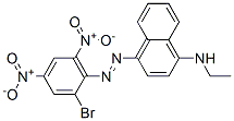 CAS 登录号：68084-18-4， 4-[(2-溴-4,6-二硝基苯基)偶氮]-N-乙基萘-1-胺