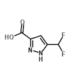 CAS#: 681034-51-5, 3-(Difluoromethyl)-1H-pyrazole-5-carboxylic acid