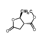 CAS#: 681179-44-2, Methyl (2S,3R)-2-methyl-5-oxotetrahydro-3-furancarboxylate