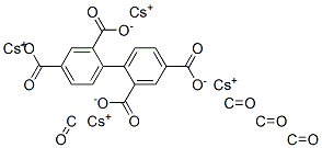 CAS#: 68123-46-6, Tetracesium 4,4'-Carbonylbisphthalate
