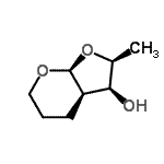 CAS#: 681283-09-0, (2S,3S,3aR,7aS)-2-Methylhexahydro-4H-furo[2,3-b]pyran-3-ol
