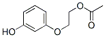 CAS#: 68140-43-2, 2-(3-Hydroxyphenoxy)Ethyl Acetate