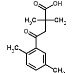 CAS#: 681459-16-5, 4-(2,5-Dimethylphenyl)-2,2-dimethyl-4-oxobutanoic acid