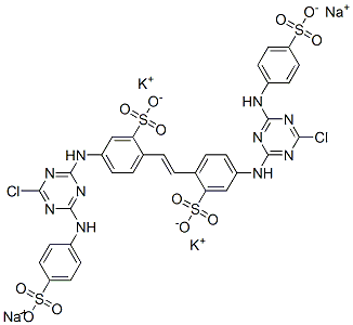 CAS#: 68155-68-0, Dipotassium Disodium 4,4'-Bis[[4-Chloro-6-[(4-Sulphonatophenyl)Amino]-1,3,5-Triazin-2-Yl]Amino]Stilbene-2,2'-Disulphonate
