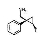 CAS#: 681806-70-2, 1-[(1R,2R)-2-Fluoro-1-phenylcyclopropyl]methanamine