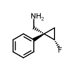 CAS#: 681806-71-3, 1-[(1R,2S)-2-Fluoro-1-phenylcyclopropyl]methanamine