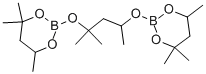 CAS#: 68189-08-2, 2-[1,1-dimethyl-3-[(4,4,6-trimethyl-1,3,2-dioxaborinan-2-yl)oxy]butoxy]-4,4,6-trimethyl-1,3,2-dioxaborinane