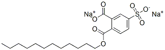 CAS 登录号：68189-35-5， 十二烷基 4-磺酸基邻苯二甲酸酯二钠