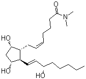 CAS#: 68192-15-4, (5Z,9alpha,11alpha,13E,15S)-9,11,15-Trihydroxy-N,N-dimethylprosta-5,13-dien-1-amide
