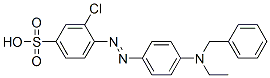 CAS#: 68213-90-1, 4-[[4-[(Benzyl)Ethylamino]Phenyl]Azo]-3-Chlorobenzenesulphonic Acid