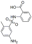 CAS 登录号：68214-75-5， 2-[[(5-氨基-2-甲苯基)磺酰基]氨基]苯甲酸