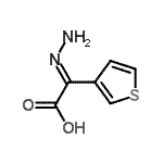 CAS#: 682322-44-7, (2E)-Hydrazono(3-thienyl)acetic acid