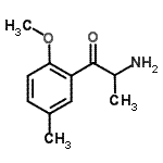 CAS 登录号：682324-12-5， 2-氨基-1-(2-甲氧基-5-甲基苯基)-1-丙酮