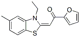 CAS 登录号：68239-18-9， 2-[3-乙基-5-甲基苯并噻唑-2(3H)-亚基]-1-(2-呋喃基)乙酮