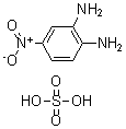 CAS#: 68239-82-7, 4-Nitrobenzene-1,2-diamine sulphate
