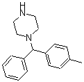 CAS#: 68240-63-1, 1-[(4-Methylphenyl)Phenylmethyl]-Piperazine