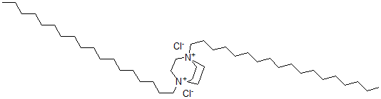 CAS#: 68254-32-0, 1,4-Diazabicyclo(2.2.2)Octane N,N'-Distearyldiammonium dichloride