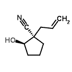 CAS#: 682746-71-0, (1R,2R)-1-Allyl-2-hydroxycyclopentanecarbonitrile