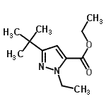 CAS#: 682757-38-6, ethyl 5-tert-butyl-2-ethyl-pyrazole-3-carboxylate