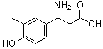 CAS 登录号：682804-14-4， 3-氨基-3-(4-羟基-3-甲基-苯基)丙酸