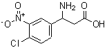 CAS#: 682804-60-0, 3-Amino-3-(4-chloro-3-nitrophenyl)propanoic acid