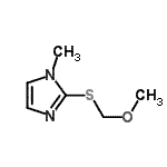 CAS#: 682809-88-7, 2-[(Methoxymethyl)sulfanyl]-1-methyl-1H-imidazole