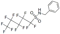 CAS 登录号：68298-08-8， N-苄基-1,1,2,2,3,3,4,4,5,5,5-十一氟-戊烷-1-磺酰胺