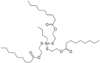 CAS#: 68298-36-2, (Butylstannylidyne)Tris(Thioethane-2,1-Diyl) Trinonanoate