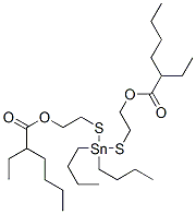 CAS 登录号：68298-37-3， (二丁基锡烷亚基)二(硫代亚乙基)二(2-乙基己酸酯)