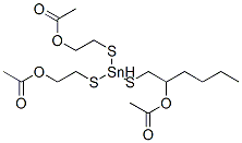 CAS 登录号：68298-39-5， 4-[(2-乙酰氧基乙基)硫代]-4-丁基-9-氧代-8-氧杂-3,5-二硫杂-4-锡杂癸基乙酸酯