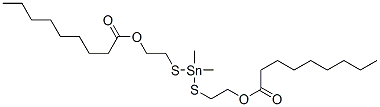 CAS 登录号：68298-40-8， (二甲基锡烷亚基)二(硫代乙烷-1,2-二基)二壬烷-1-酸酯