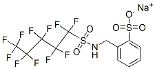 CAS#: 68299-20-7, Sodium [[[(Undecafluoropentyl)Sulphonyl]Amino]Methyl]Benzenesulphonate