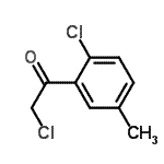 CAS#: 68301-60-0, 2-Chloro-1-(2-chloro-5-methylphenyl)ethanone