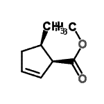 CAS 登录号：68303-92-4， 甲基(1R,5R)-5-甲基-2-环戊烯-1-羧酸酯