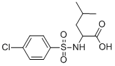 CAS#: 68305-77-1, 2-([(4-Chlorophenyl)Sulfonyl]Amino)-4-Methylpentanoic Acid