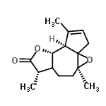 CAS#: 6831-14-7, (4aS,7S,9aS,9bR)-1,4A,7-Trimethyl-5,6,6A,7,9A,9B-Hexahydro-3H-Oxireno[8,8A]Azuleno[4,5-b]Furan-8(4aH)-One