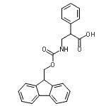 CAS 登录号：683217-60-9， 3-{[(9H-芴-9-基甲氧基)羰基]氨基}-2-苯丙酸
